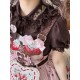 Dream Whale Strawberry Chocolate Blouse Salopette JSK and OP(Pre-Order/Full Payment Without Shipping)